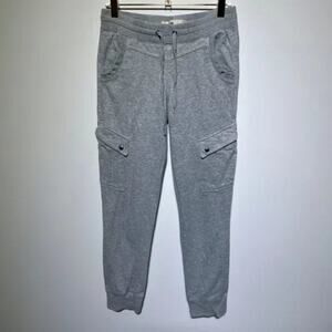 Jolt Womens Cargo Grey Sweatpants Size Small